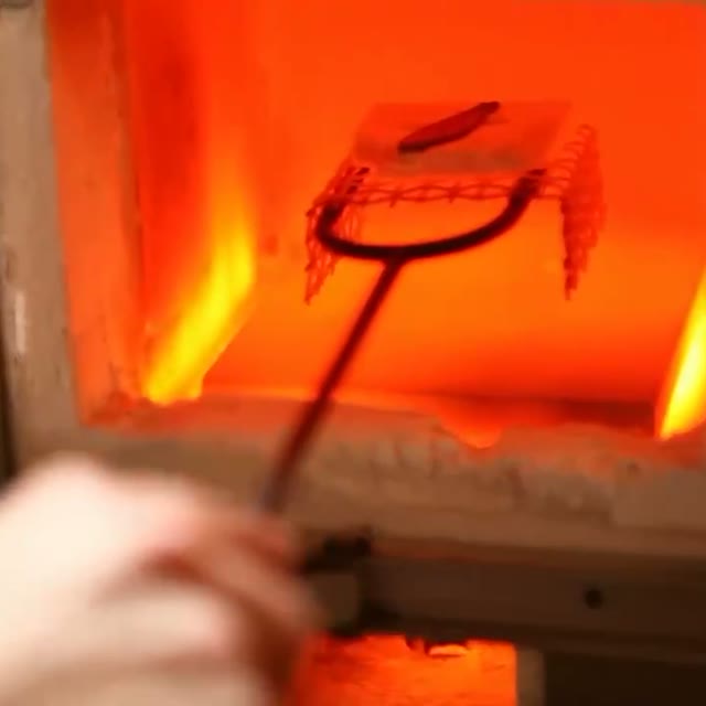 Casting metal with a torch